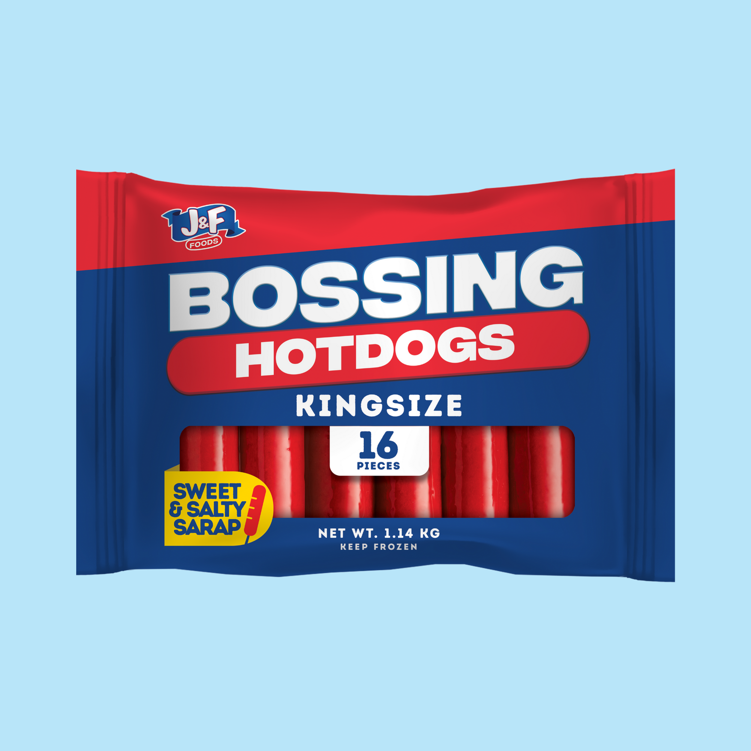 Bossing Hotdogs Kingsize - J&F Foods