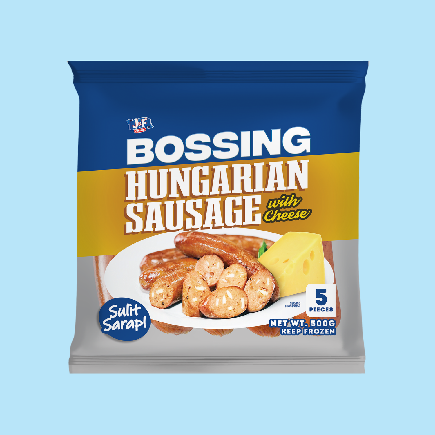 Bossing Hungarian Sausage with Cheese - J&F Foods