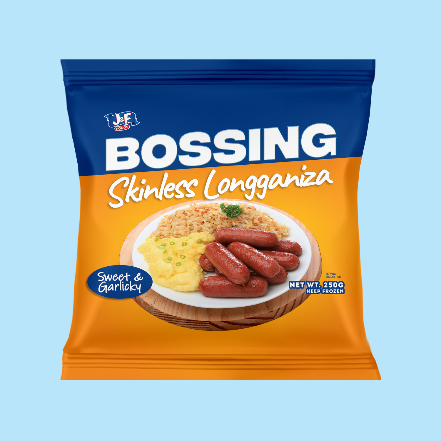 Bossing Skinless Longganiza - J&F Foods