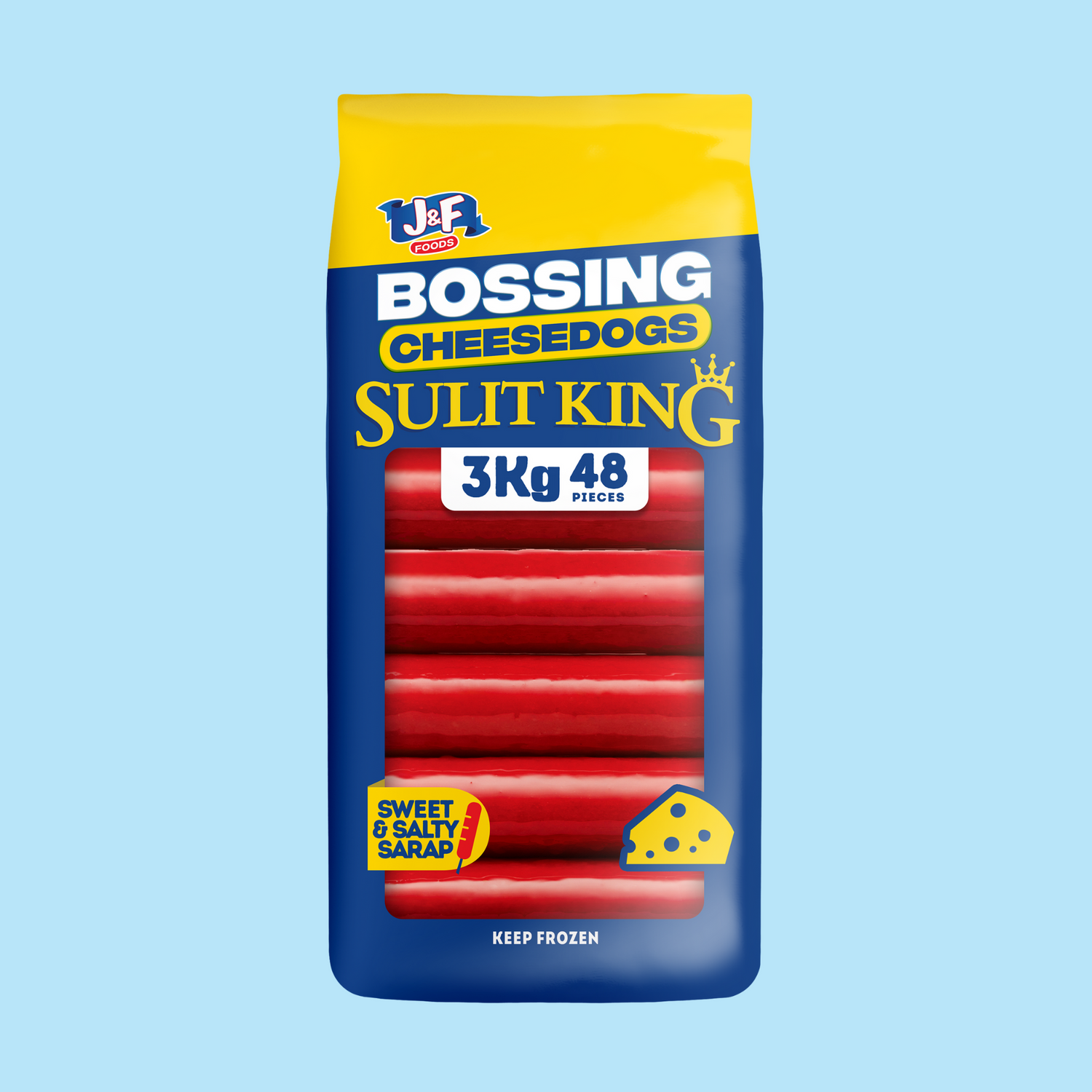 Bossing Cheesedogs Sulit King - J&F Foods