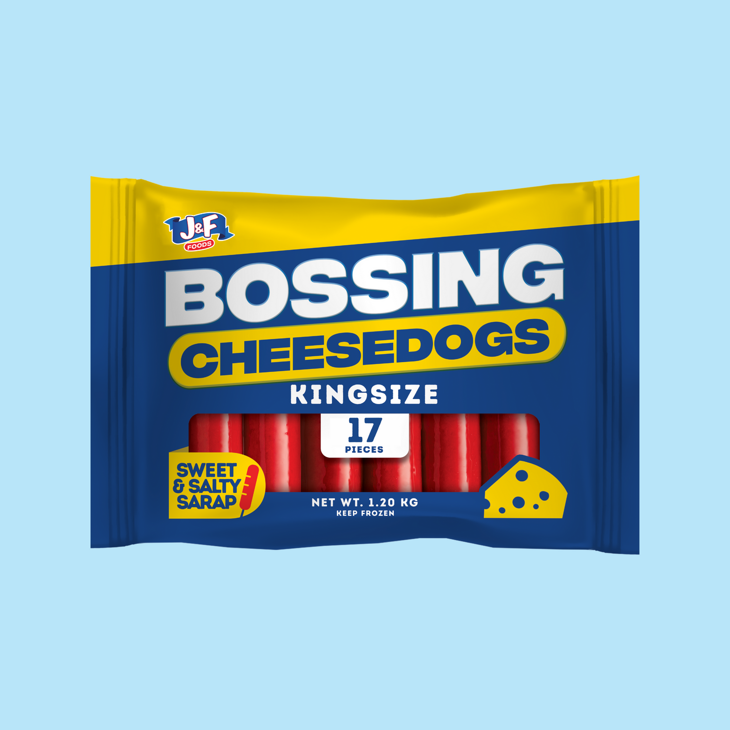 Bossing Cheesedogs Kingsize - J&F Foods