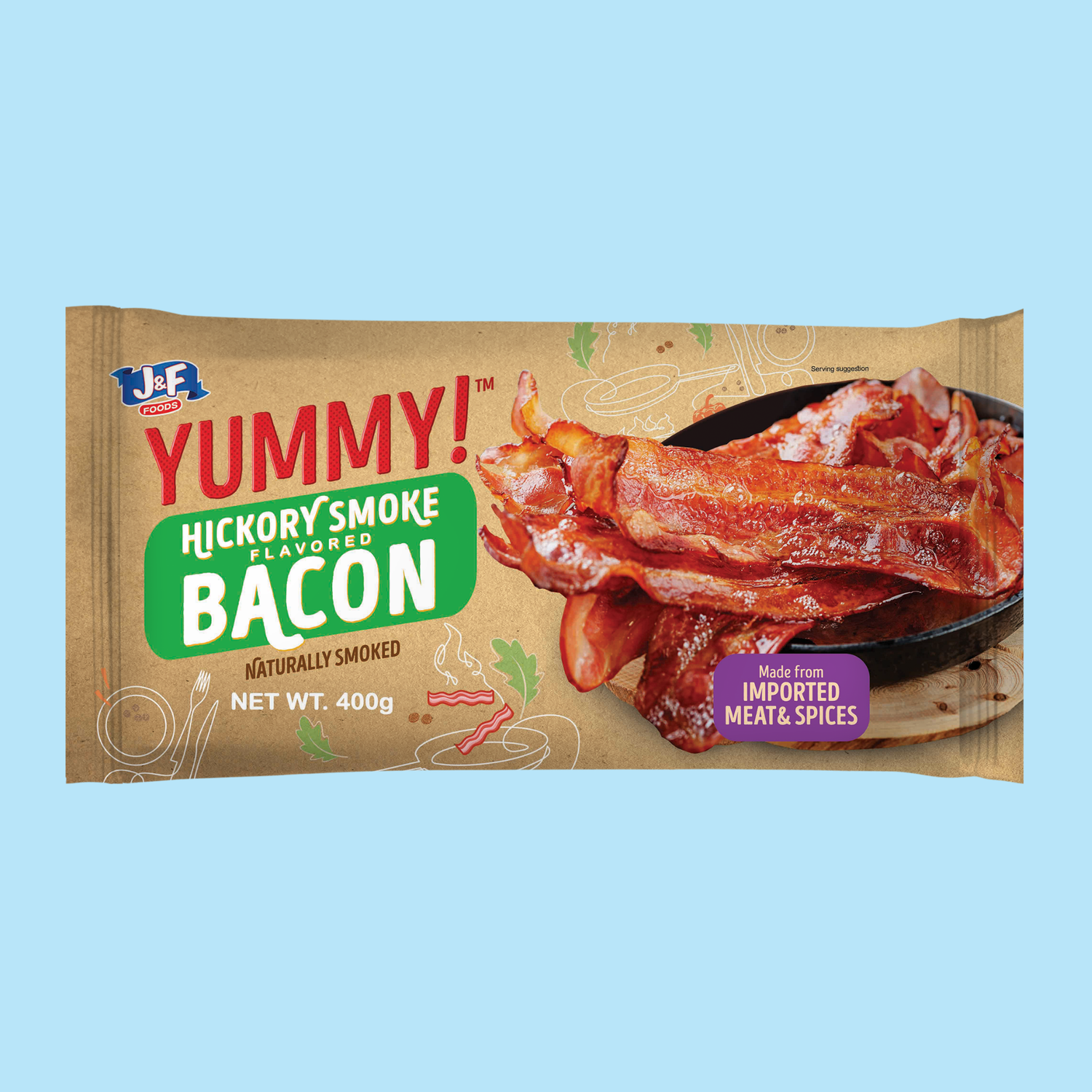 Yummy! Hickory Smoke Bacon - J&F Foods