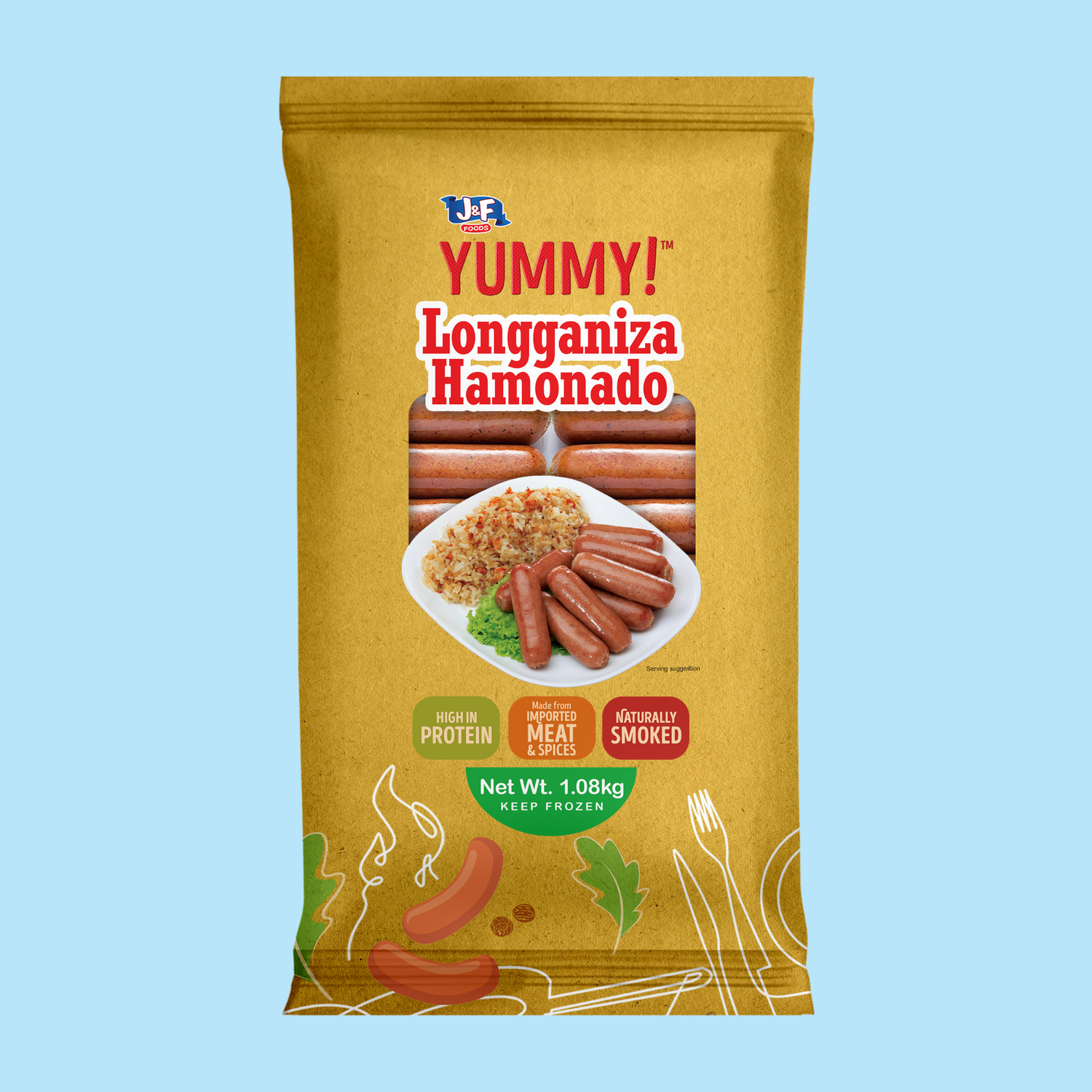 Yummy! Longganiza Hamonado - J&F Foods