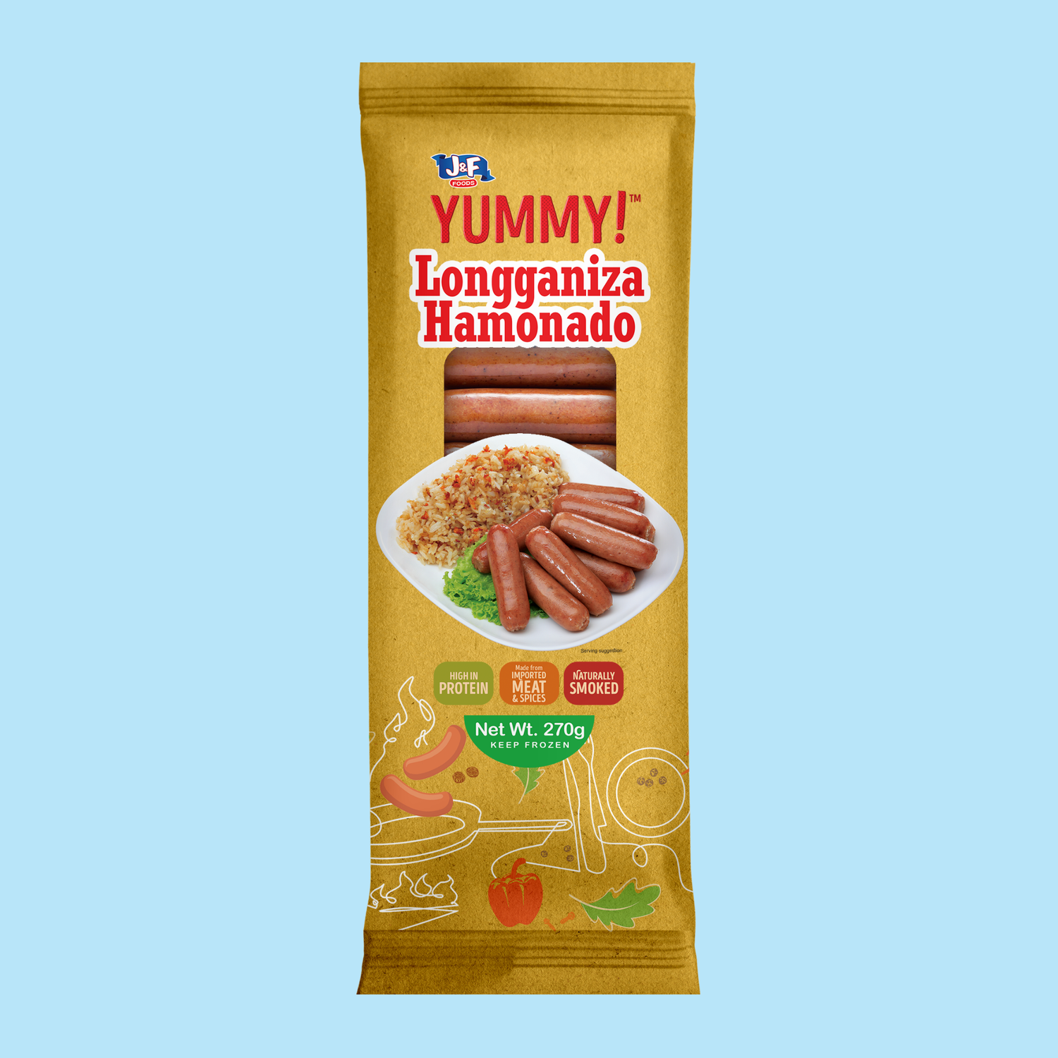 Yummy! Longganiza Hamonado - J&F Foods