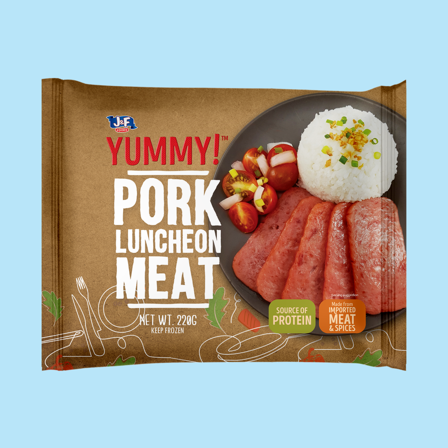 Yummy! Pork Luncheon Meat - J&F Foods