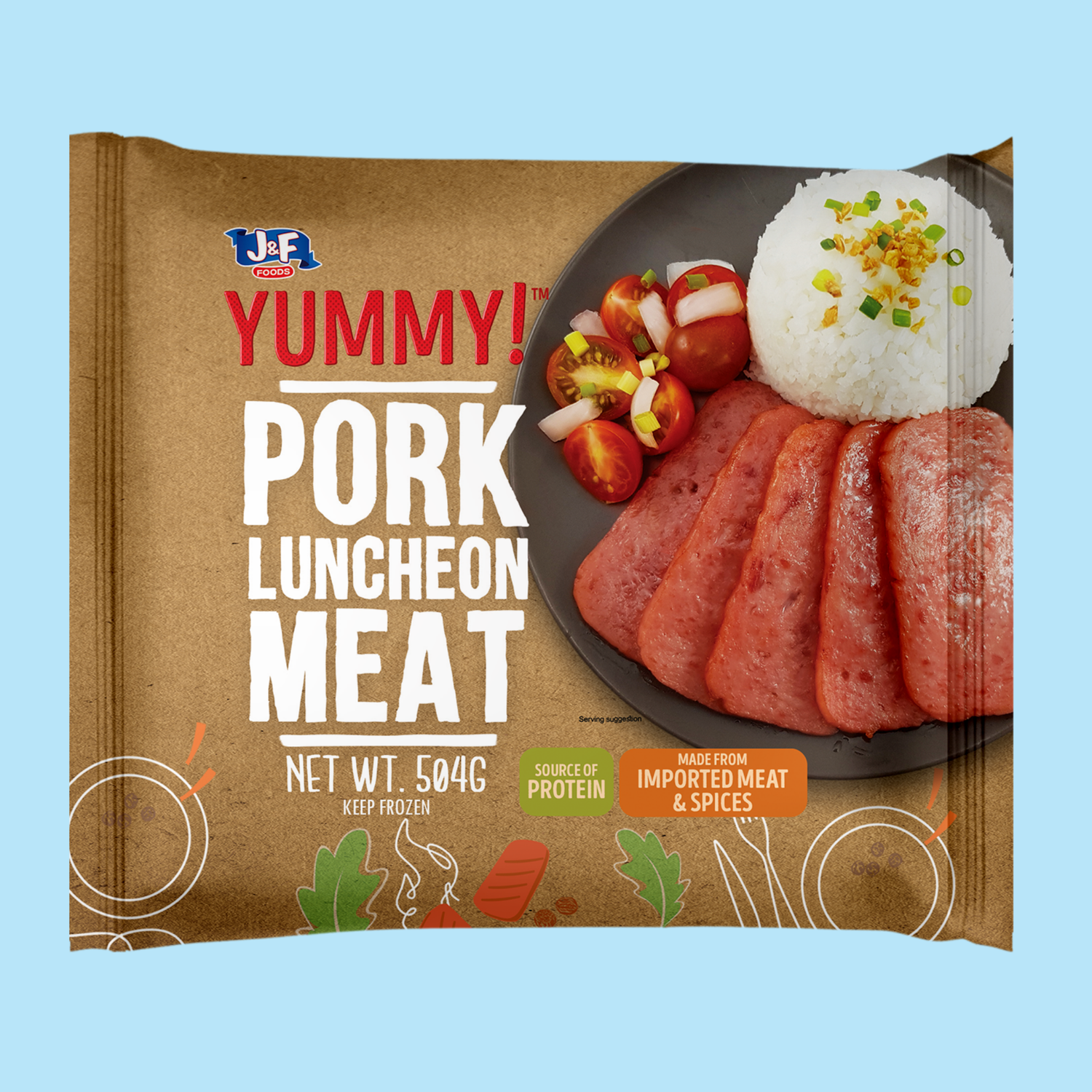 Yummy! Pork Luncheon Meat - J&F Foods
