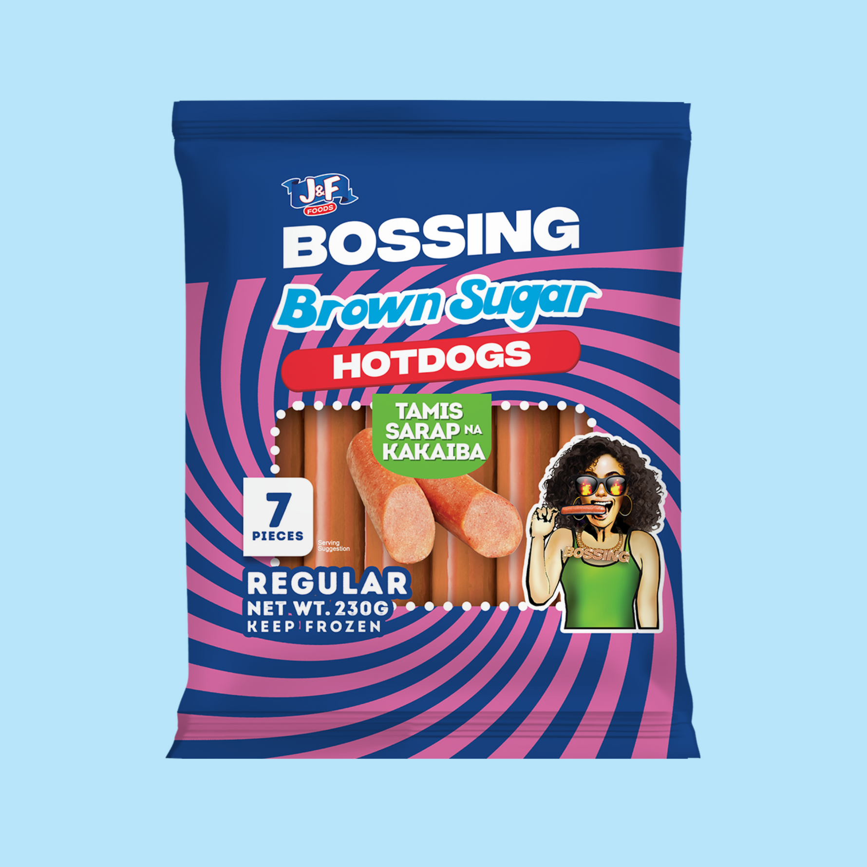 Bossing Brown Sugar Hotdogs - J&F Foods